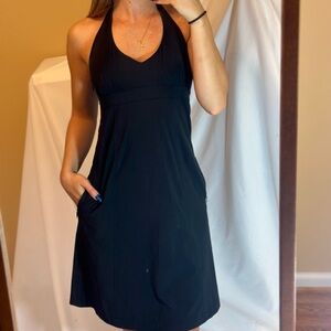 Athleta black workout dress